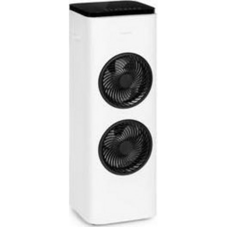 Klarstein Windsurfer Rafraichisseur d'air 3 vitesses 80W - Réservoir 4 litres- 67dB - Blanc