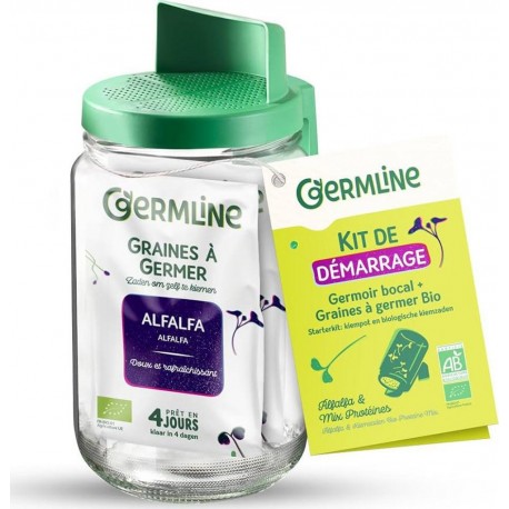 Germline Germoir Germoir en verre x2