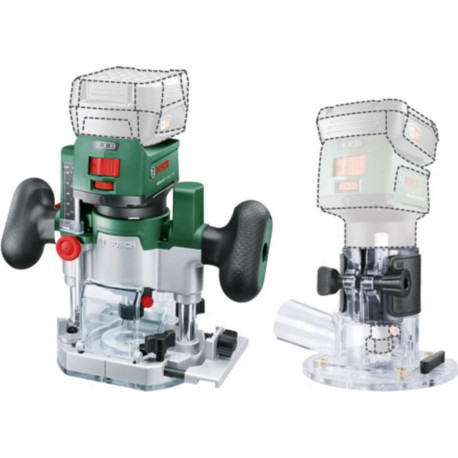 Bosch Fraiseuse sans fil Router Combi Set