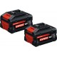 Bosch Pack batterie 2x EXBA18V-80 C