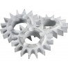 Metabo 10 Etoiles à fraiser à denture pointue RFEV 19-125 RT