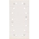 Bosch Plaque abrasive 185x93 mm pour GSS 280 A GSS 280 AE sans fermeture Velcro