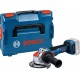 Bosch Meuleuse d’angle avec X-LOCK GWX 18V-11 S en L-BOXX (solo L)