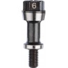 Bosch Mandrin à pince de serrage avec écrou de serrage 6 mm pour meuleuse droite pour GGS 16