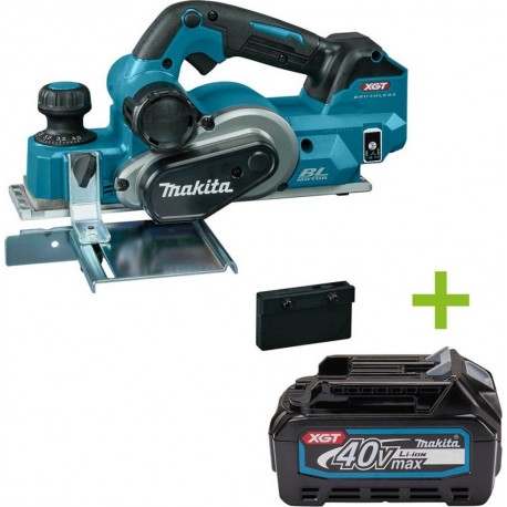 Makita KP001GZ Rabot Accu 82 mm 40V sans batteries et chargeur en boîte