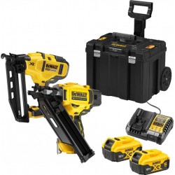 DeWalt DCK246P2T-QW 18V XR tacker twin kit - DCN930 + DCN660 - 2x5Ah en TSTAK
