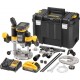 DeWalt DCW620H2-QW Défonceuse 18V XR 12mm - 2x5.0Ah Powerstack en TSTACK