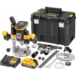 DeWalt DCW620H2-QW Défonceuse 18V XR 12mm - 2x5.0Ah Powerstack en TSTACK