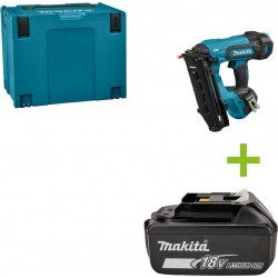 Makita DBN610ZJ LXT 18 V Brad tacker 16Ga, sans les batteries et le chargeur en Mbox
