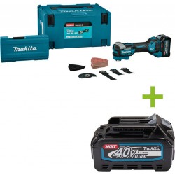 Makita TM001GZ03 XGT 40 V Max Multitool excl. batterie et chargeur dans Mbox