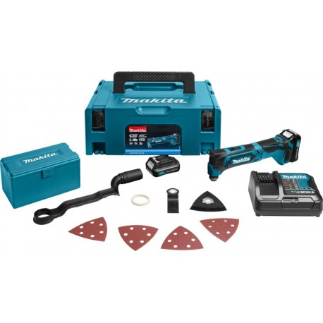 Makita TM30DSAJX4 Découpeur-ponceur multifonctions 10,8V (kit d'accessoires)