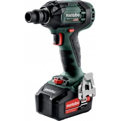 Metabo 602395650 SSW18LTX 300 BL Clé à chocs à batterie 18V 5.2Ah Li-Ion