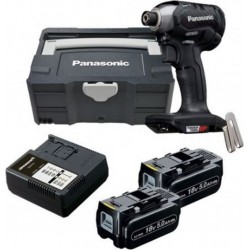 Panasonic EY76A1LJ2G Clé à chocs sans balais 18 Volt 5.0 Ah Li-ion