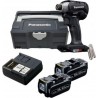 Panasonic EY76A1LJ2G Clé à chocs sans balais 18 Volt 5.0 Ah Li-ion