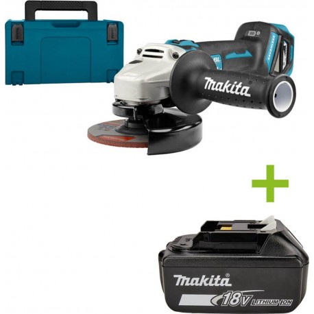 Makita DGA511ZJ 18V Meuleuse d”angle 125 mm sans batteries et chargeur en MBox