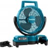 Makita DCF203Z Ventilateur 14.4-18 Volt avec fonction rotation sans piles ni chargeur