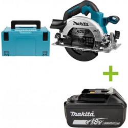 Makita DHS660ZJ Scie circulaire sans fil 165mm 18V hors batteries et chargeur
