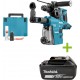 Makita DHR281ZWJ Marteau combiné 2x18V avec aspiration des poussières, batteries et chargeur non compris