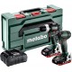 Metabo 685124000 Combo Set 2.1.12 18V 4,0Ah LiHD - Marteau perforateur sans fil SB18LT BL + Visseuse à percussion SSD18 LTX 200