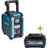 Makita MR007GZ Radio de chantier FM DAB/DAB+ Bluetooth 18V/40V max hors batteries et chargeur