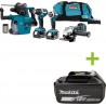 Makita DLX4103W Comboset 18V 5.0Ah Li-ion 3x Batteries