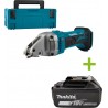 Makita DJS101ZJ Cisailles à tôles 18 Volt, sans piles ni chargeur