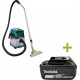 Makita DVC150LZ Aspirateur hybride 230V/2x18V excl. batteries et chargeur pour le marché du nettoyage