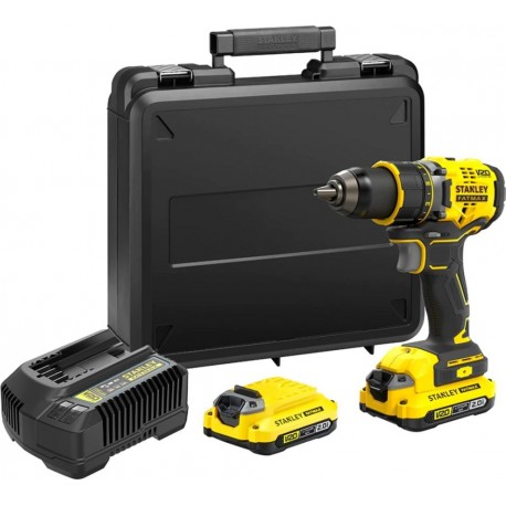 Stanley SFMCD720D2K Fatmaxx V20 Perceuse sans fil 18V 2.0Ah BRUSHLESS