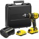 Stanley SFMCD715D2K Perceuse à percussion sans fil FATMAX V20 18V 2.0Ah BRUSHLESS