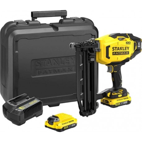 Stanley SFMCN616D2K FATMAX V20 Accu Finisher 16 Go 18V 2.0Ah Li-Ion