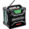 Metabo 600779850 RC 12-18 32W BT DAB+ radio de construction sans fil avec fonction de charge et bluetooth 12-18V excl. batteries