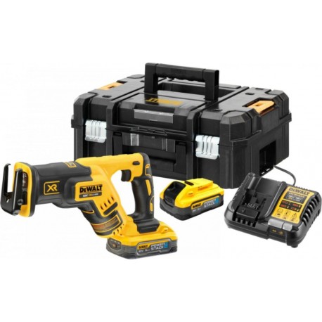 DeWalt DCS367H2T-QW Scie à guichet XR 18 Volt Powerstack 5.0 AH Li-ion