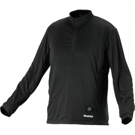 Makita DCX201A3XL Maillot de corps chauffant zippé avec batterie BL1055B taille 3XL