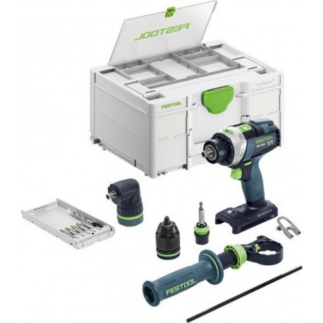 Festool 577625 TPC 18/4 I-Basic-Set QUADRIVE marteau perforateur sans fil