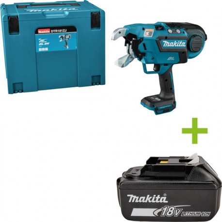 Makita DTR181ZJ Machine à tresser les batteries 18 Volt sans batteries ni chargeur dans Makpac