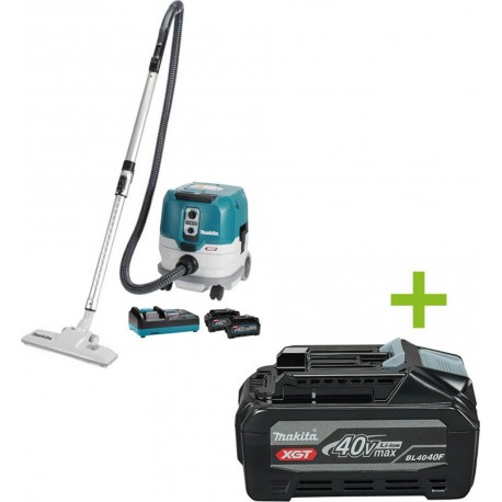Makita VC005GLL201X Batterie hoover 40V max 8.0Ah Li-Ion