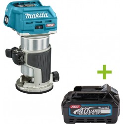 Makita RT001GZ14 Défonceuse de plans et de chants 40V Max sans batteries ni chargeur