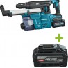 Makita HR009GM202 Marteau combiné SDS-Plus avec aspiration des poussières 40V Max 4.0Ah Li-Ion