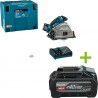 Makita SP001GM101 Scie circulaire 40V max 4.0Ah Li-Ion 165 mm en M-Box avec émetteur AWS