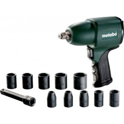 Metabo 604118500 DSSW 360 Set 1/2 Clé à chocs à air comprimé avec douilles