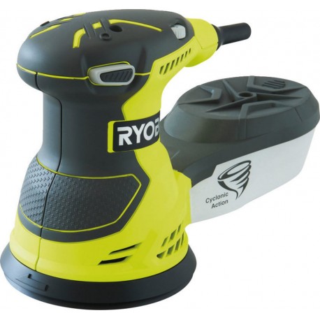 Ryobi 5133001142 ROS300A Ponceuse à orbite aléatoire 125 mm