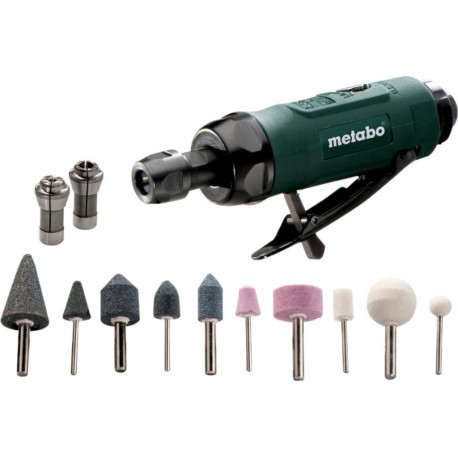 Metabo 604116500 DG 25 Set Meuleuse droite à air comprimé