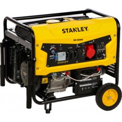 Stanley 604800080 SG 5600B Petrol Generator AVR 5.0 kW 400V