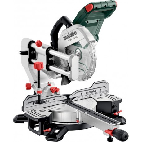 Metabo 615216000 KGSV 216 MC scie à onglets coulissante avec barre de traction