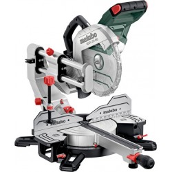 Metabo 615254000 KGSV 254 MC scie à onglets coulissante avec barre de traction