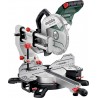 Metabo 615254000 KGSV 254 MC scie à onglets coulissante avec barre de traction