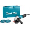 Makita 9558HNRGK2 Meuleuse Ø 125 mm 840W (kit d'accessoires)