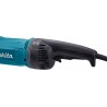 Makita GA7070X1 230V Meuleuse d'angle 180 mm 2800 watts avec interrupteur de maintien en position fermée