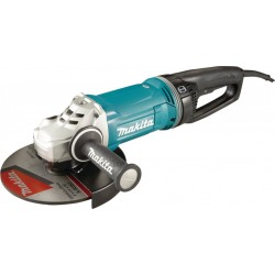 Makita GA9071X1 230V Meuleuse d'angle 230 mm 2800 watts avec interrupteur de blocage et poignée en D