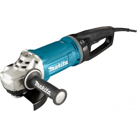 Makita GA7071X1 230V Meuleuse d'angle 180 mm 2800 Watt avec interrupteur de blocage et poignée en D